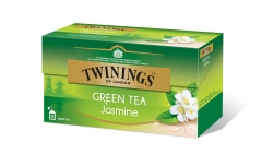 Чай Twinngs зеленый с ароматом жасмина, короб (25 пак.) 37,5 гр