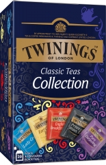 Чай Twinngs ассорти Классическая коллекция, короб (20 пак.) 40 гр
