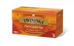 Чай Twinngs черный Цейлон, короб (25 пак.) 50 гр