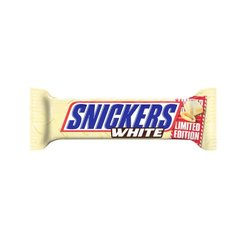 Шоколадный батончик Snickers white 40 грамм