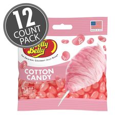 Жевательные конфеты Jelly Belly Cotton Candy Сладкая Вата 99 грамм