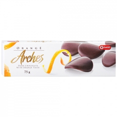 Шоколадные лепестки CARLETTI Orange Arches 75 грамм
