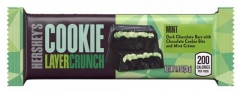 Шоколадный батончик Hershey's Cookie Layer Crunch Mint 39 грамм