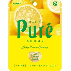 Жевательный мармелад Kanro Pure лимон 56 грамм