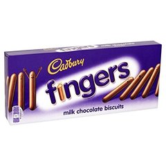 Шоколадные палочки Cadbury Fingers Keepers 114 грамм
