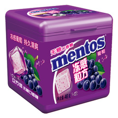 Жевательная резинка Mentos со вкусом винограда 46 грамм