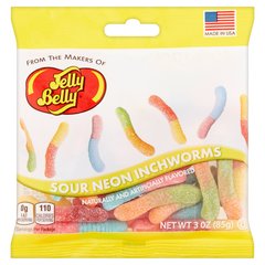 Мармелад жевательный Jelly Belly Sour Neon Inchwarms 85 грамм