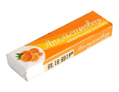 Жевательная резинка PLASTINKI Апельсиновая 12.5 грамм