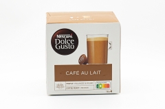 Смесь молочная кофейная сухая Nescafe Dolce Gusto Cafe Au Lait для напитка "Кофе с молоком" 16 кап. 160 гр