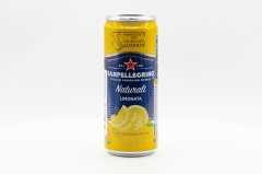 Напиток Sanpellegrino Lemonata безалкогольный среднегазированный с соком лимона 330 мл