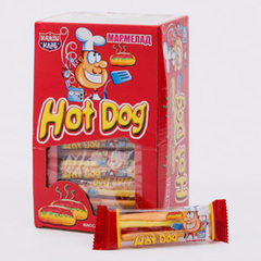 Мармелад жевательный "HOT DOG" 18 грамм