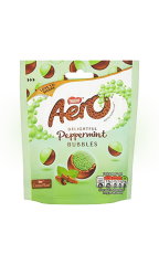 Шоколадное драже Nestle Aero Peppermint "Воздушный шоколад" 102 гр