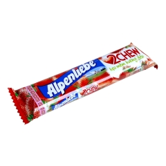 Жевательные конфеты Alpenliebe с клубничным вкусом 24.5 грамм
