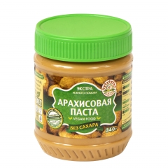 Арахисовая паста Азбука Продуктов без сахара 340 гр