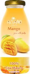 Сок Aziano Манго с мякотью 100% Mango Juice withe pulp 100% pure 250 мл