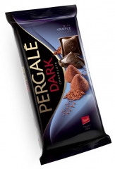 Темный шоколад Pergale с трюфельной начинкой 100 гр
