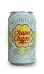 Напиток газированный Chupa Chups Melon cream (вкус Дыня) 345 мл