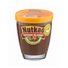 Шоколадная паста Nutkao Domino Glass cocoa spread 200 грамм