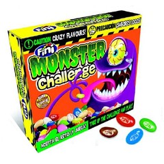 Драже мармеладное с необычными вкусами "Monster Challenge" с карточками 100 грамм