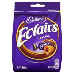 Конфеты Cadbury Eclairs Chocolate 166 грамм
