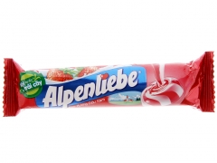 Конфеты Alpenliebe клубничным вкусом 32 грамма