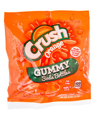 Мармелад Crush Orange Soda Bottle Gummies 128 грамм