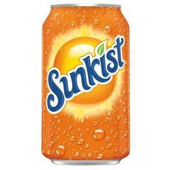 Напиток Sunkist Orange 0,355 л