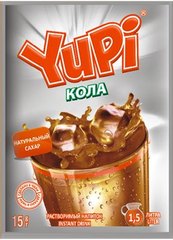 Растворимый напиток YUPI Кола 15 грамм